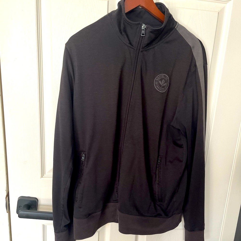 Roots Mens Large Full Zip Jacket/Sweater